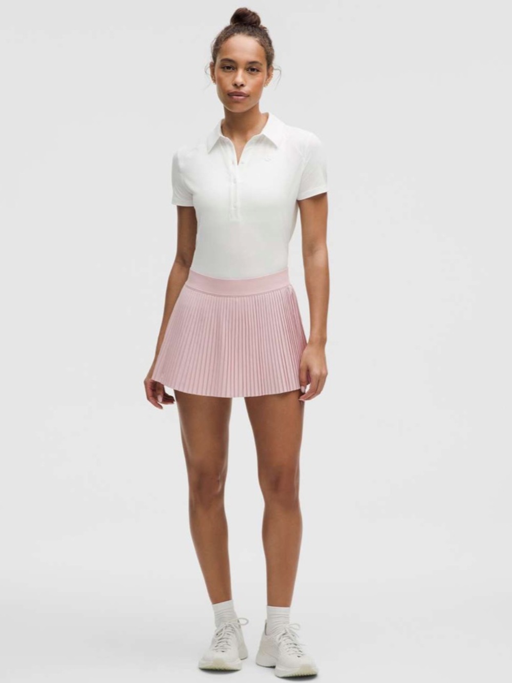 Lululemon Varsity High-Rise Pleated Tennis Skirt Pink Haze size 14 - Picture 3 of 15